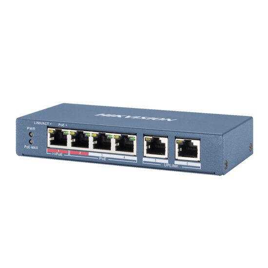 DS-3E0106HP-E 200m EXTENDED POE switch