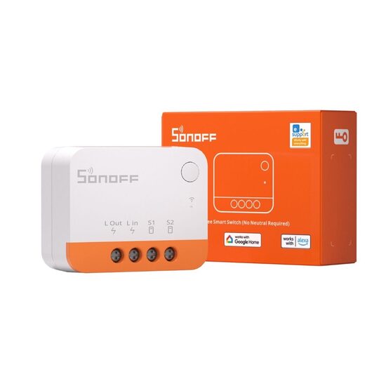 CONTROLER WIFI SONOFF ZBMINI ZIGBEE, WiFi, compatibil Alexa Google Home, control vocal si automatizare, 
