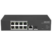 Switch Smart Managed 8 porturi HIKVISION DS-3T1310P-SI/HS, Extended POE, Layer 2, Watchdog