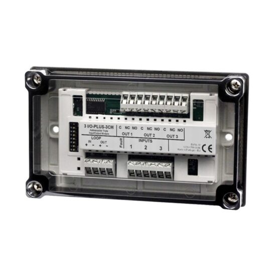 Modul adresabil monitorizare 3 I/O - PLUS - 1 CHANNEL