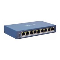 Switch Smart Managed 8 Porturi, HIKVISION DS-3E1309P-EI, Extended PoE