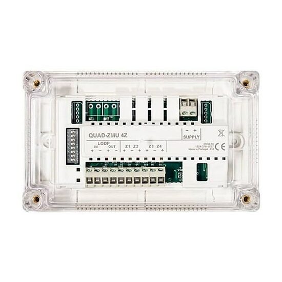Modul adresabil monitorizare QUAD ZMU - 3 ZONES