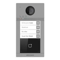 Post exterior VideoInterfon IP HIKVISION DS-KV8413-WME1, 2 Mp, Wi-Fi, POE