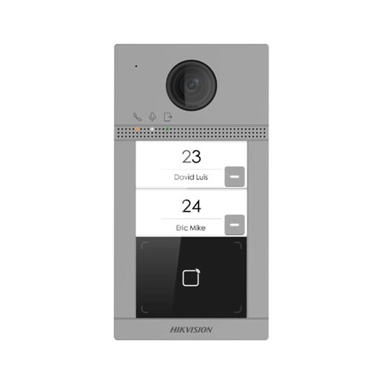 Post exterior VideoInterfon IP HIKVISION DS-KV8213-WME1(C), 2 Mp, Wi-Fi, PoE