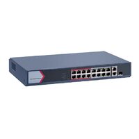 Switch Smart Managed 16 porturi HIKVISION DS-3E1318P-EI/M, Extended POE