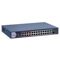 Switch Smart Managed 24 porturi HIKVISION DS-3E1326P-EI/M, Extended POE, Watchdog 