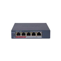Switch Smart Managed 4 porturi HIKVISION DS-3E1105P-EI/M, Extended POE, Watchdog 