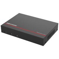 NVR HIKVISION DS-E04NI-Q1/4P, 4 Ch, 4 Mp, PoE, eSSD 1 TB integrat