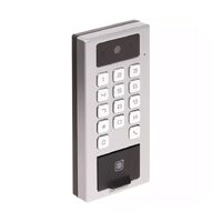 Unitate control acces si interfonie biometric IP HIKIVISION DS-K1T502DBFWX-C, Card, Fingerprint, PIN, Bluetooth