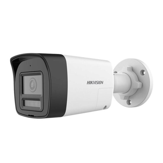 Camera Turbo HD HIKVISION DS-2CE16D0T-LTS, 2 Mp, 2.8 mm, Dual Light SmartHybrid IR 30m, LED 20m, Two-Way Audio