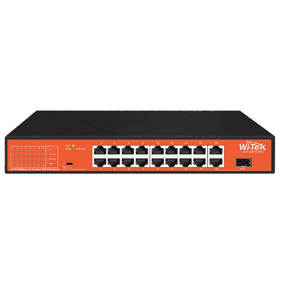 Switch 16 porturi WI-PS518GH, Extended PoE, Watchdog