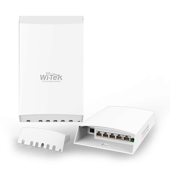 Switch de exterior 4 porturi WI-PS306GF-O-DC, IP65, Extender PoE