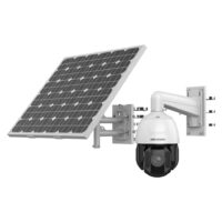 IP HIKVISION KIT SOLAR 4G DS-2DE5425IWG-K/4G, 4 Mp, Varifocal 4.8-120 mm, IR 150m, 4G