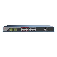 Switch Smart Managed 16 porturi HIKVISION DS-3E1318P-EI, Extended PoE, Watchdog