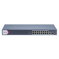 Switch Smart Managed 16 porturi HIKVISION DS-3E1518P-EI, Extended PoE, Watchdog