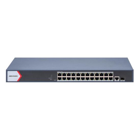 Switch Smart Managed 24 porturi HIKVISION DS-3E1526P-EI, Extended PoE, Watchdog