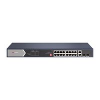 Switch 16 porturi HIKVISION DS-3E0520HP-E, Extended PoE, Watchdog