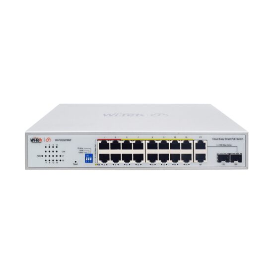 Switch Cloud Management 16 porturi WI-PCES218GF, Extended PoE, Watchdog