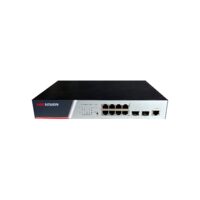 Switch smart managed 8 porturi HIKVISION DS-3E2510P (B), PoE