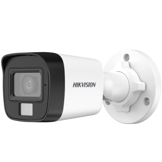Camera Turbo HD HIKVISION DS-2CE16U0T-LPF, 8 Mp, 2.8 mm, Smart Hybrid Light IR 25m, LED 20m