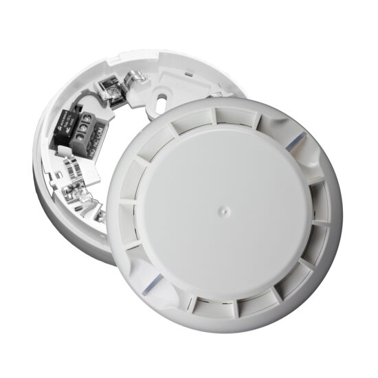 Detector optic de fum SensoMAG S30 INTR (include bază cu releu SensoMAG B12)