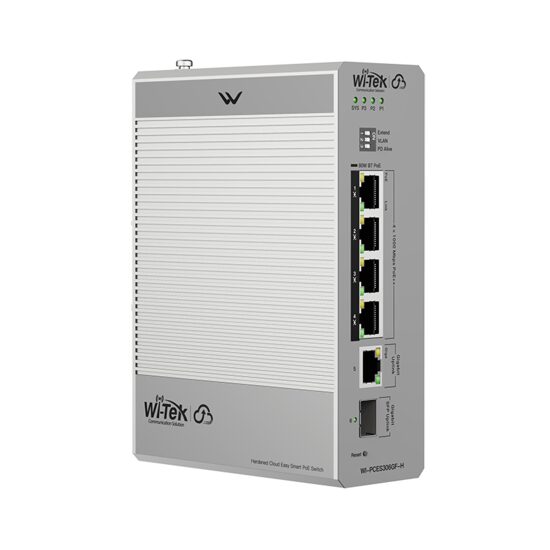 Switch industrial POE cu Management, 4 porturi, WI-PCES306GF-H 