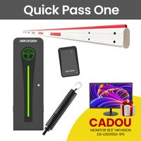 KIT Bariera Auto Quick Pass One + Monitor Cadou