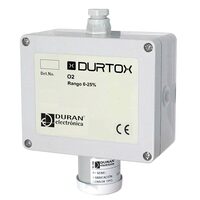 Detector oxigen Duran EUDT-O2, senzor electrochimic, afisaj lcd, alimentare 24v dc, iesire releu, montaj pe perete, monitorizare concentratie oxigen, sistem alarma