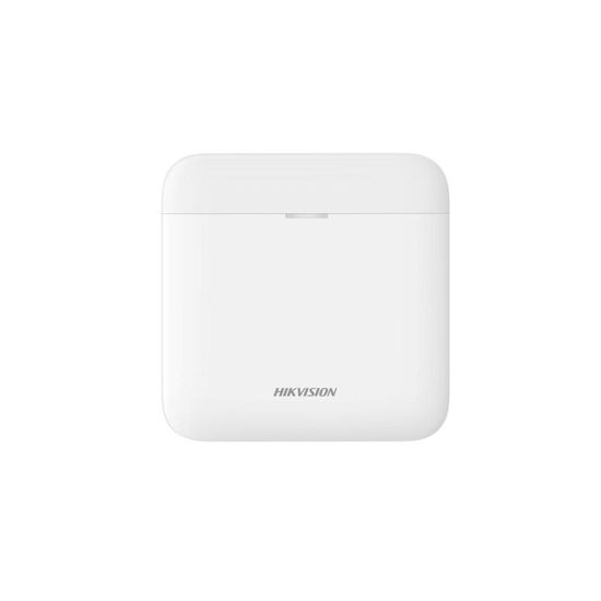 Centrala alarma wireless Hikvision DS-PWA64-M-WE(O-STD)/EU 64 zone, comunicatie Wi-Fi Ethernet 4g, control aplicatie, compatibil smart home, alb
