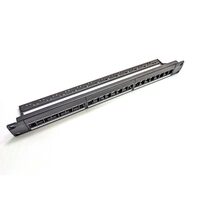 Patch panel 19 inch 24 porturi utp neechipat 1U KJ UTP PP24Y-PKJ-2221 